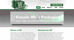 Desktop Screenshot of cwppackagingltd.com